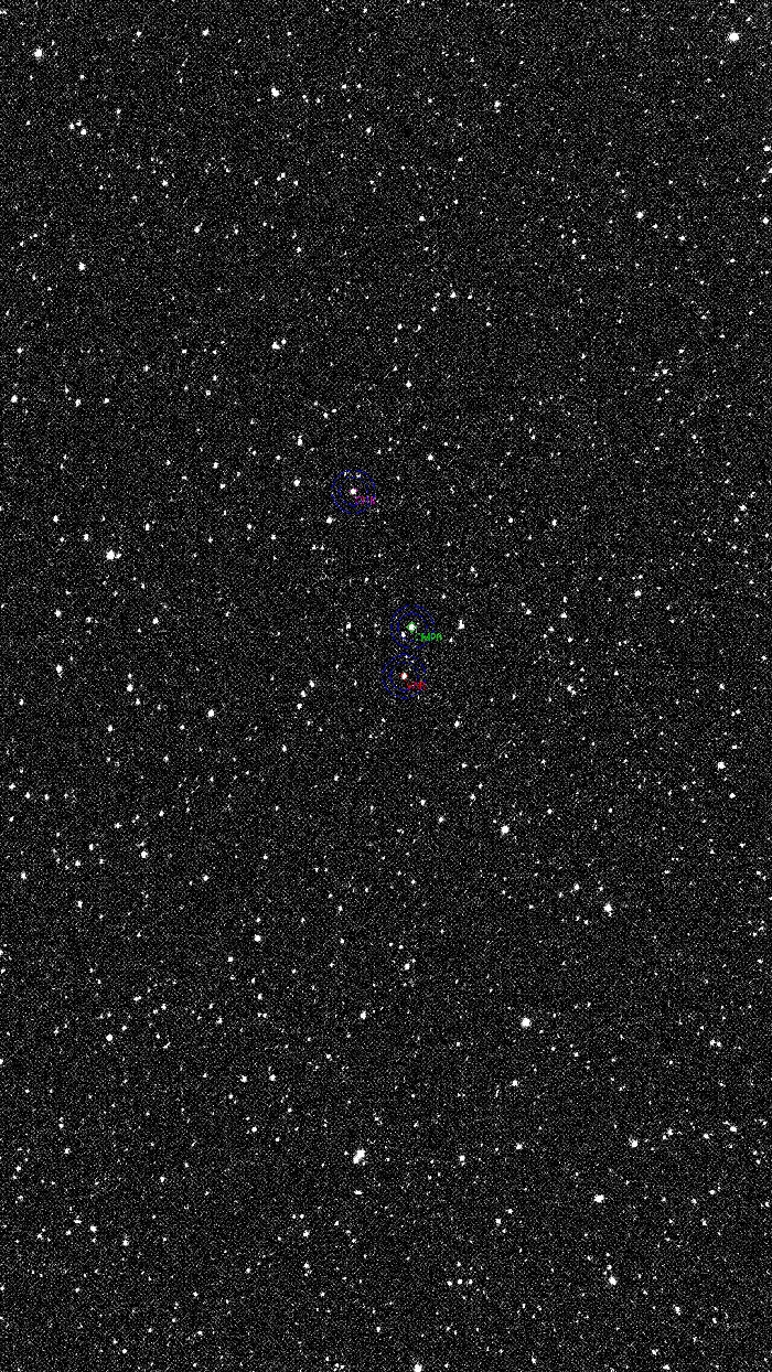 Mapka - IR Cas, JD 2461298.30530