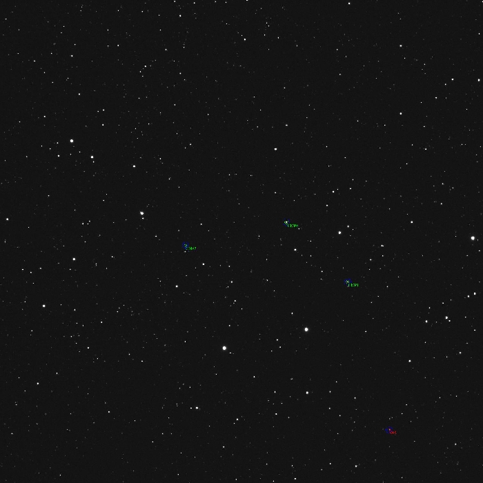 Mapka - NSVS 4330373, JD 2461292.50446