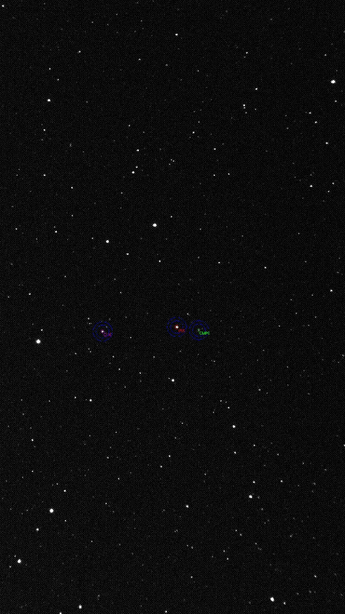 Mapka - V1297 Cas, JD 2461312.29668