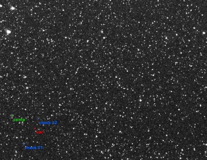 Mapka - V1297 Cas, JD 2461320.24561