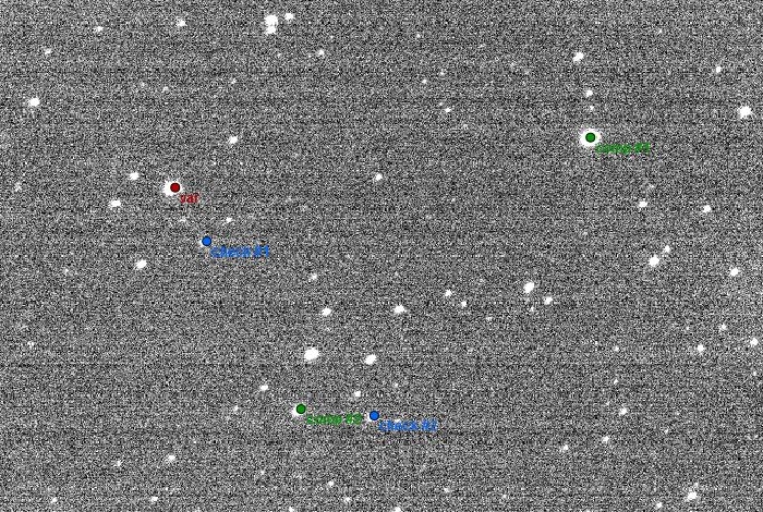 Mapka - V0381 Cas, JD 2461320.21892