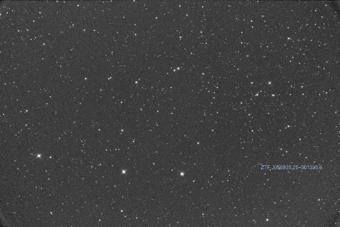 Mapka - ZTF J050305.25+501336.6, JD 2460986.13217