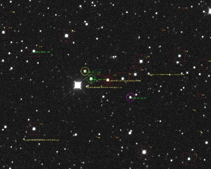 Mapka - TOI-2046, JD 2461337.50460