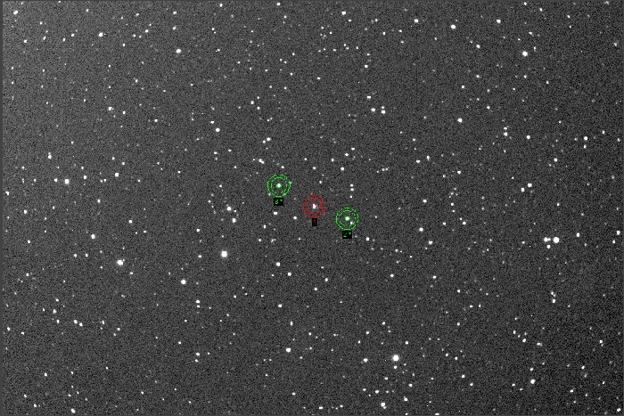 Mapka - TOI-1516, JD 2461337.30681