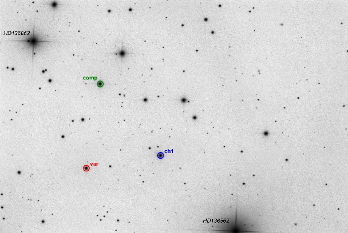Mapka - CzeV2569, JD 2461161.32296