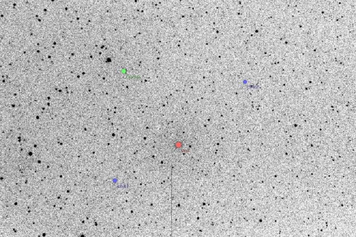 Mapka - WW Aur, JD 2454116.50721