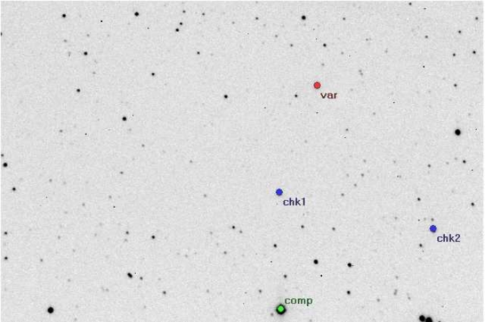 Mapka - LO And, JD 2453622.30976
