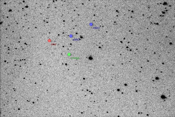 Mapka - V1334 Cas, JD 2455894.29634