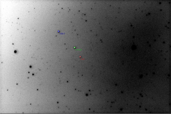 Mapka - EX Leo, JD 2456064.33902