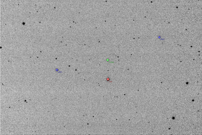 Mapka - CV Dra, JD 2456078.32618