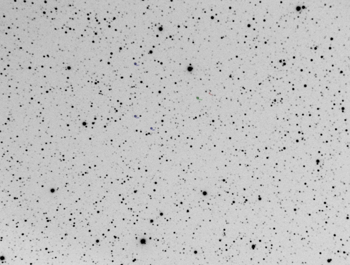 Mapka - V0534 Dra, JD 2456072.42784