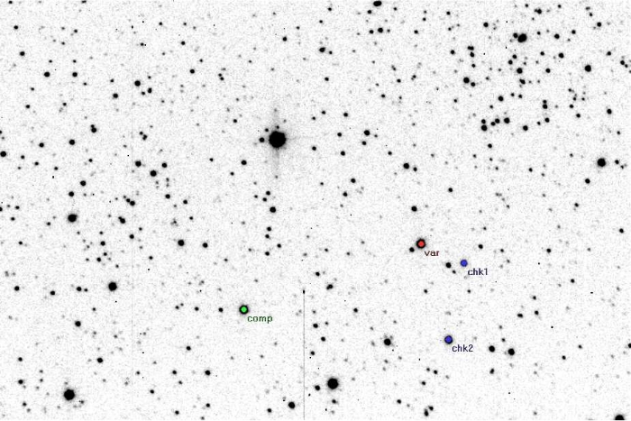 Mapka - OX Cas, JD 2454002.46971