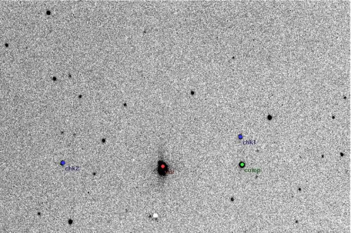 Mapka - BW Dra, JD 2453750.34782