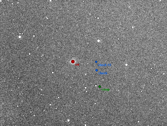 Mapka - TY UMi, JD 2456139.33626