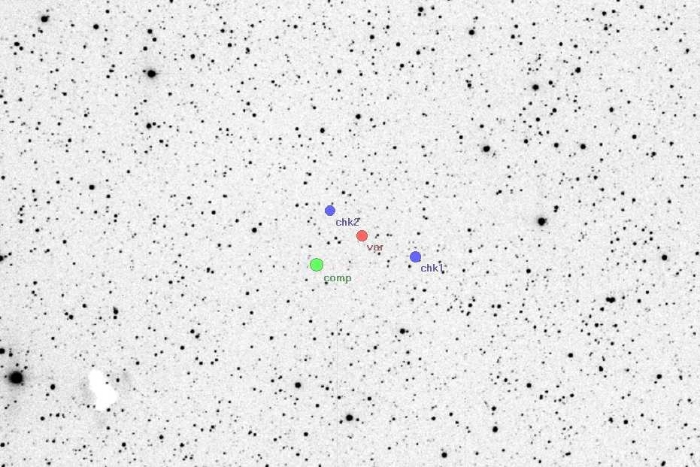 Mapka - GK Per, JD 2454136.24952