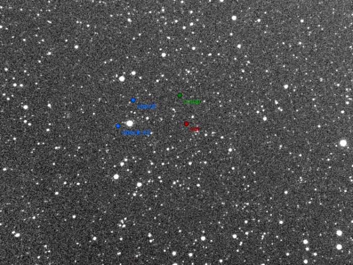 Mapka - V1695 Aql, JD 2456177.26745