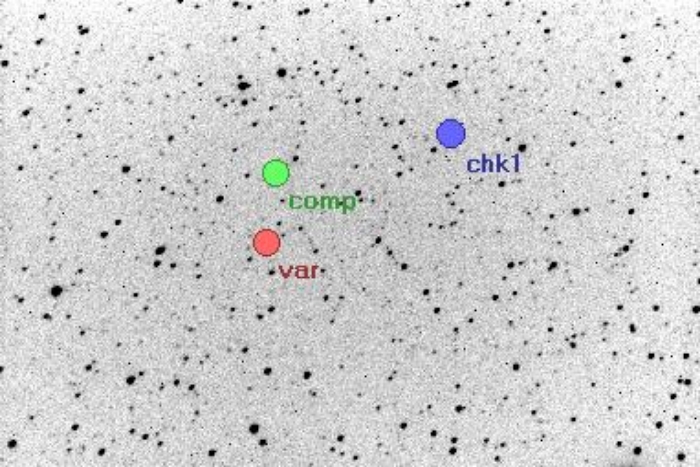 Mapka - V1260 Tau, JD 2456269.44304