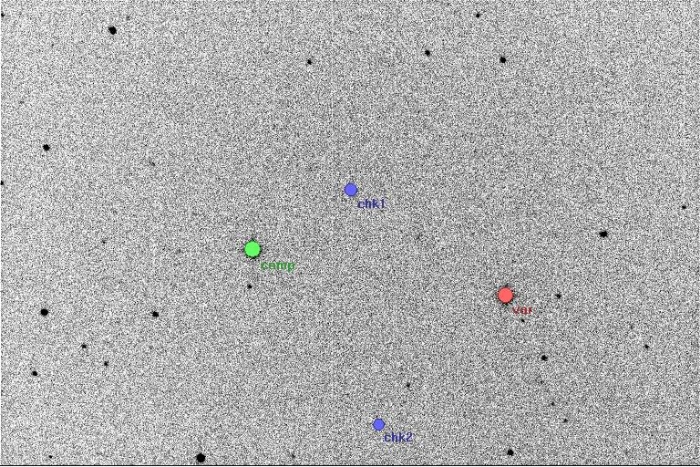 Mapka - UV Lyn, JD 2456398.29737