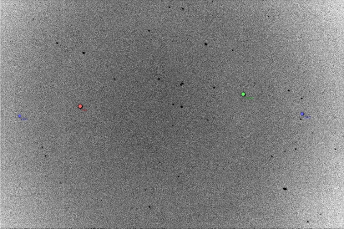 Mapka - XY Leo, JD 2456407.31331