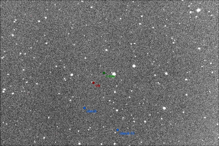 Mapka - V1066 Her, JD 2456407.38212