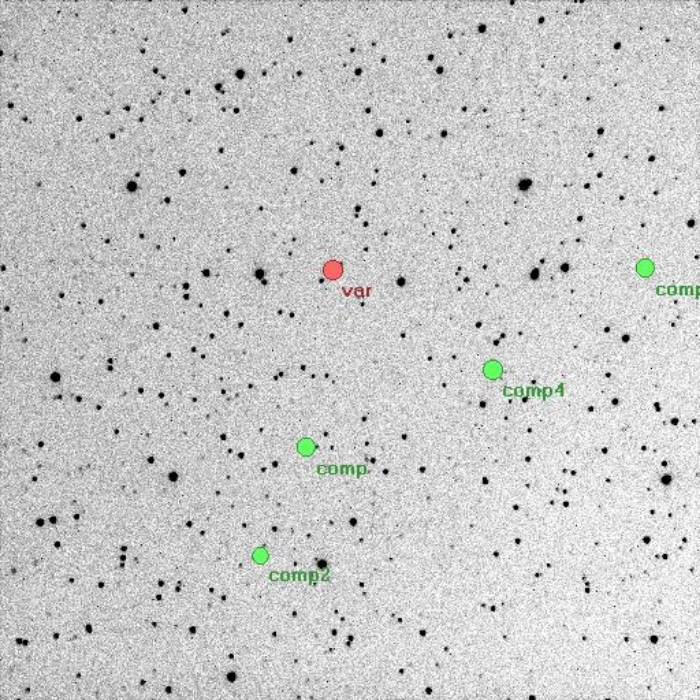Mapka - WASP-1, JD 2456495.37945