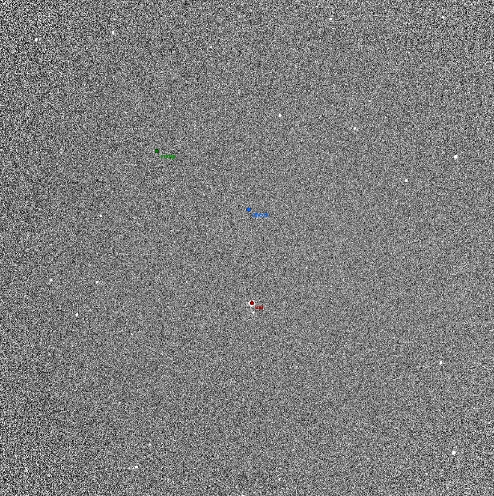 Mapka - YY CrB, JD 2456495.51385