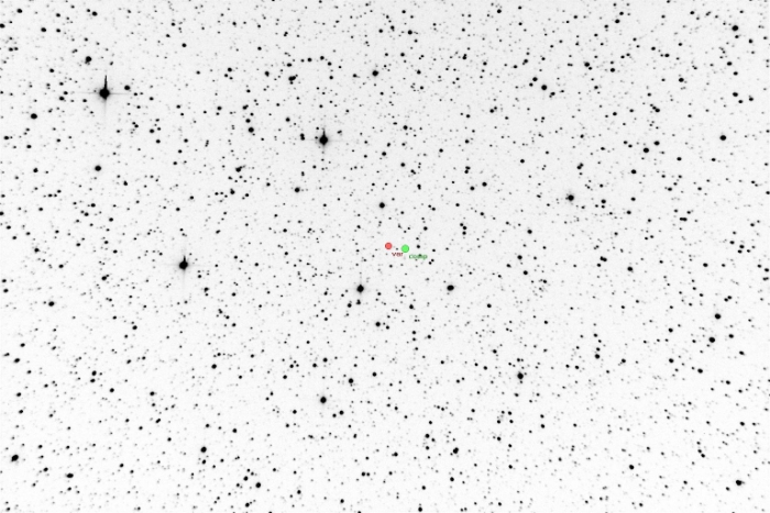 Mapka - V0344 Lac, JD 2456508.43031
