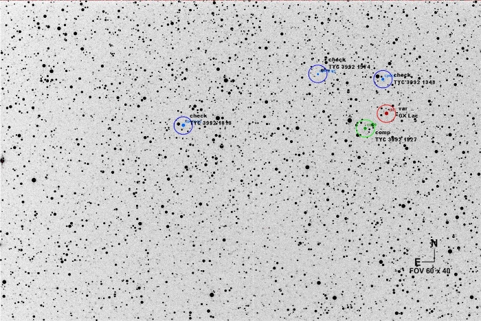 Mapka - GX Lac, JD 2456522.30477