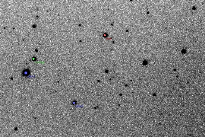 Mapka - AM CMi, JD 2454172.33331
