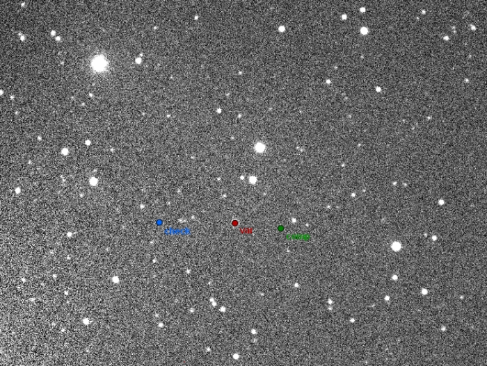 Mapka - RZ Tau, JD 2456574.41059