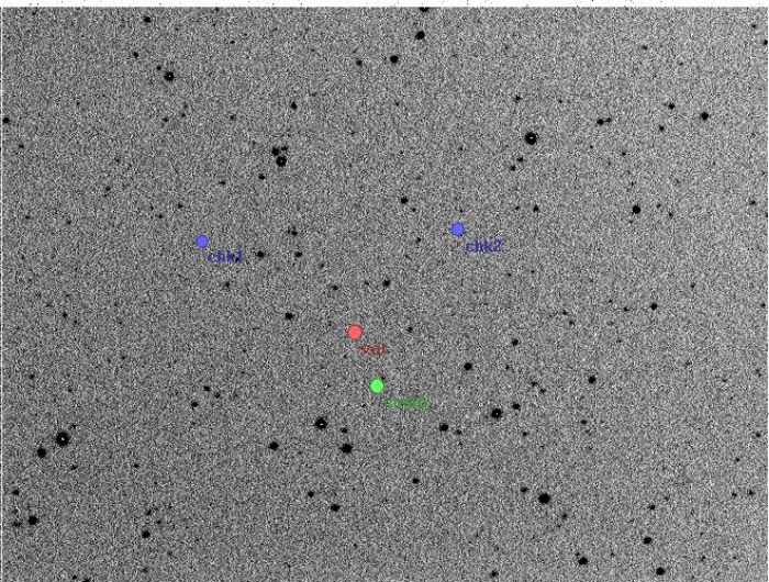 Mapka - UV Leo, JD 2454556.26947