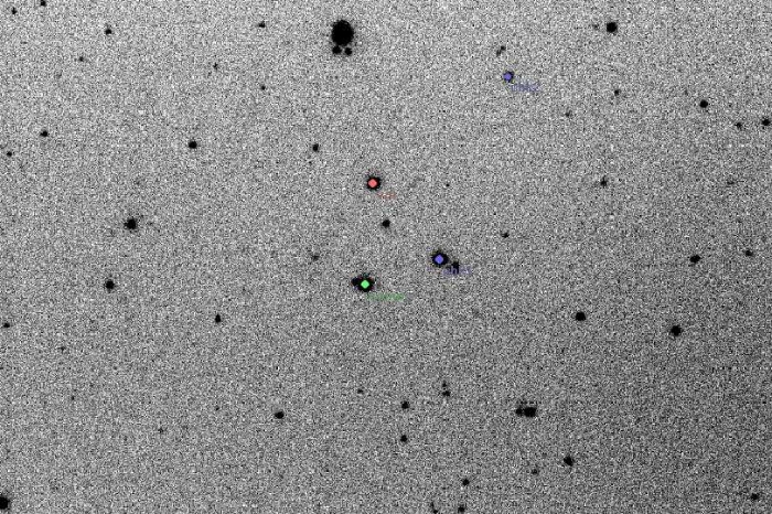 Mapka - BX CMi, JD 2454184.29729