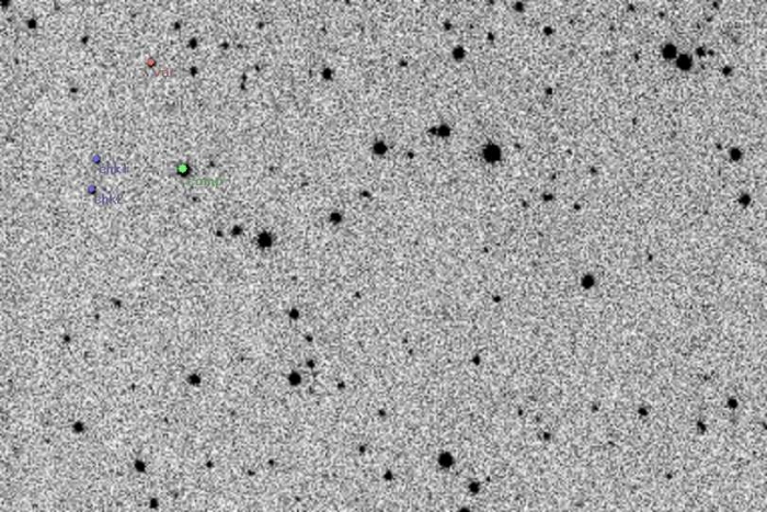 Mapka - V0960 Cep, JD 2454001.43037