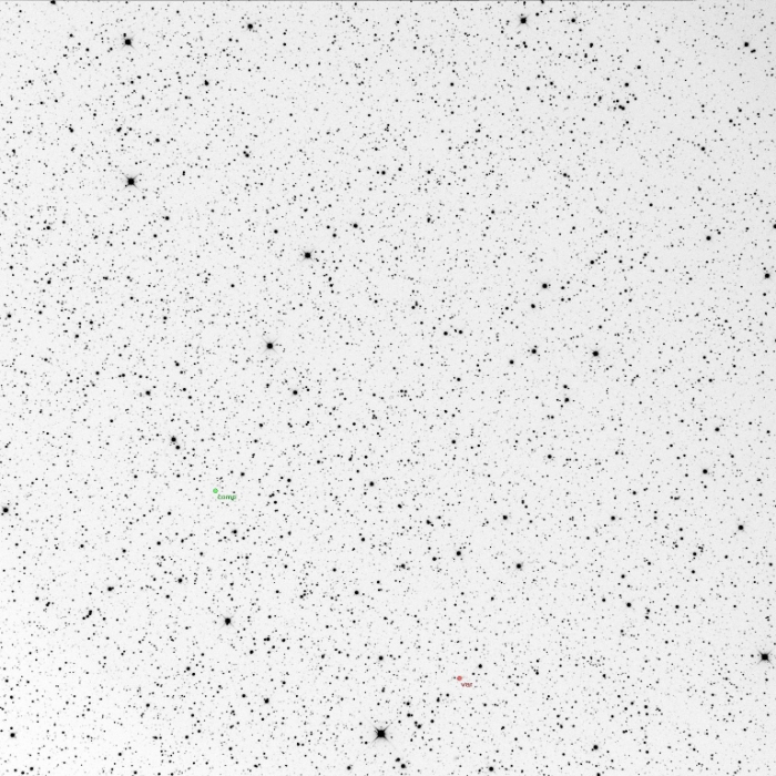 Mapka - RZ Aur, JD 2456695.24228