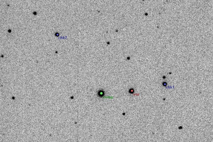Mapka - CT Her, JD 2454594.43281