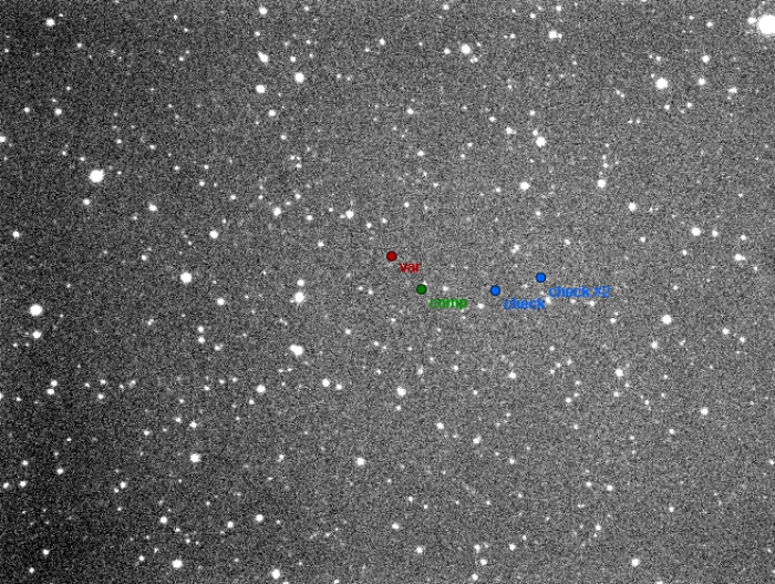 Mapka - CT Tau, JD 2456703.33792