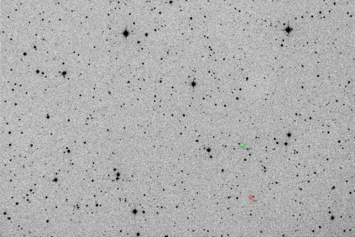 Mapka - V0719 Her, JD 2456730.43059