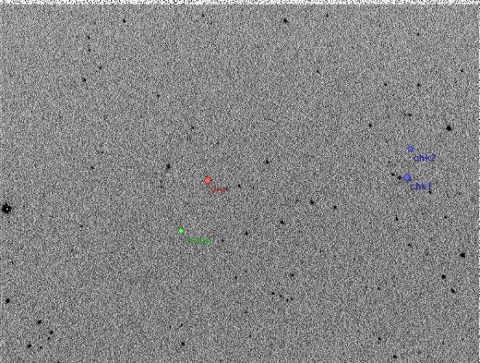 Mapka - WX Cnc, JD 2454584.31160