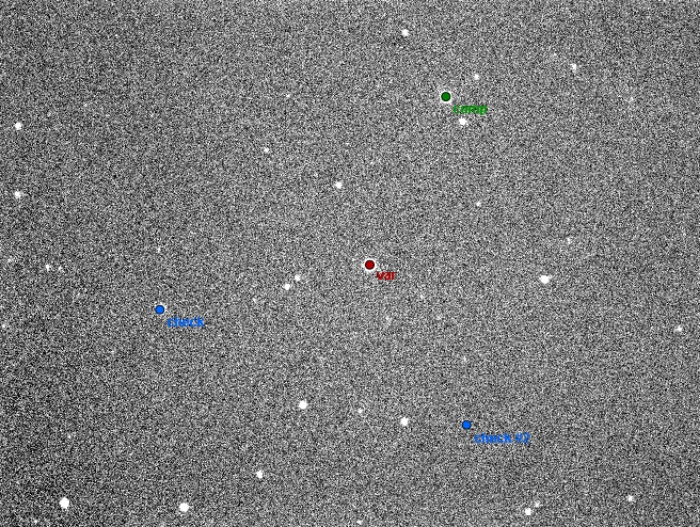 Mapka - UV Leo, JD 2456755.28843