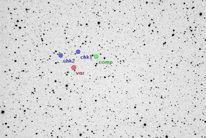 Mapka - ZZ Cyg, JD 2454646.35481