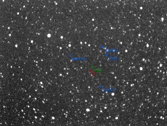 Mapka - V0456 Oph, JD 2456843.35861