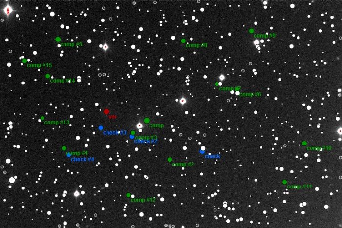 Mapka - WASP-1, JD 2456656.35331