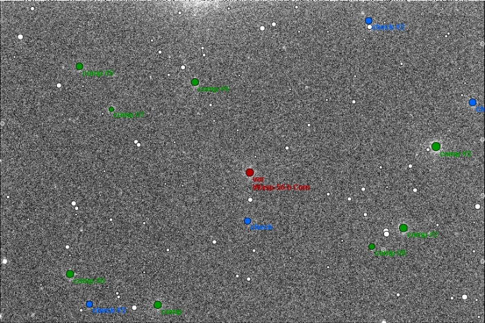 Mapka - WASP-56, JD 2456746.45055