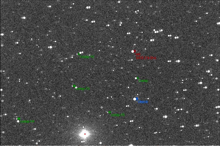 Mapka - TrES-2, JD 2456781.49065