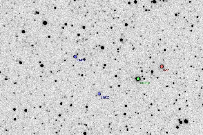 Mapka - V0463 Cyg, JD 2454659.44085
