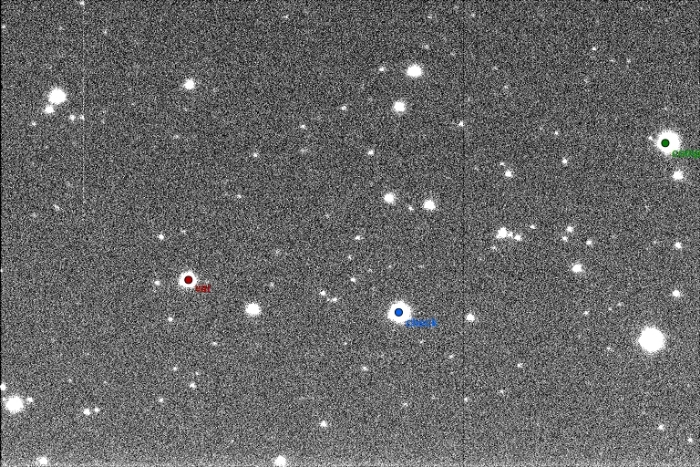 Mapka - V1010 Cas, JD 2456906.35992