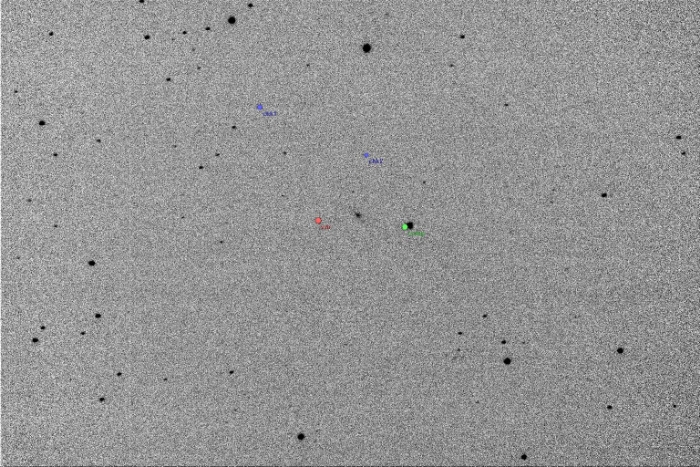 Mapka - DX Ari, JD 2456919.47837