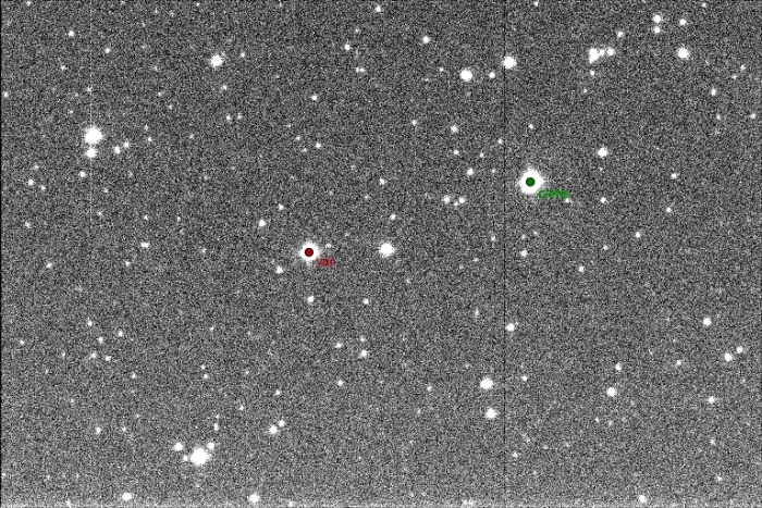 Mapka - V1010 Cas, JD 2456918.25259