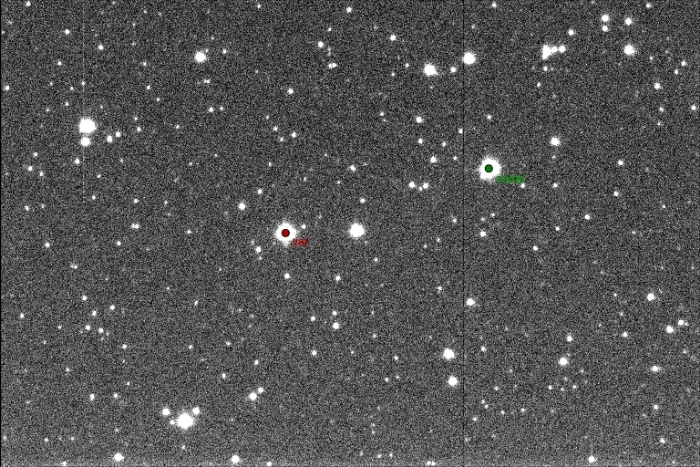 Mapka - V1010 Cas, JD 2456918.25282