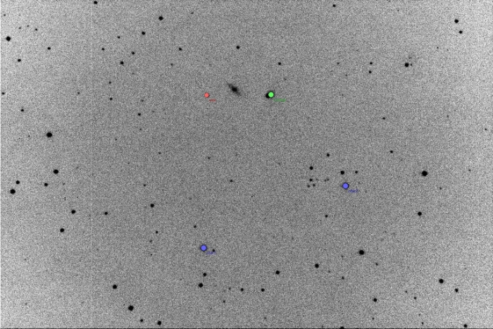 Mapka - DX Ari, JD 2456945.24716